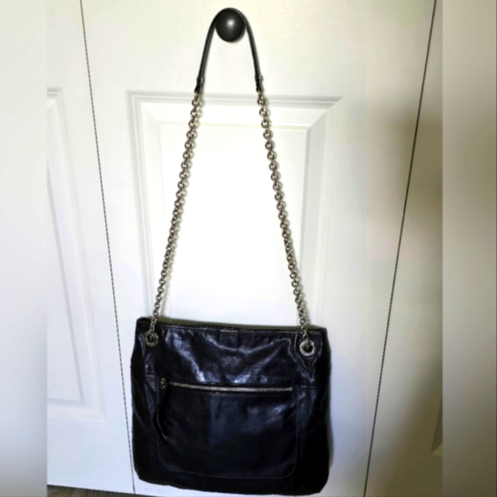 Coach Leather Black Purse